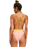 The Billabong Womens Hi Life High Maui Bikini Bottoms in Sunburst