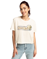 The Billabong Womens Scenic Route T-Shirt in Salt Crystal