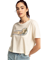 The Billabong Womens Scenic Route T-Shirt in Salt Crystal