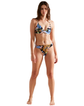 The Billabong Womens Adventure Division Banded Triangle Bikini Top in Multi