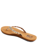 The Billabong Womens Sandies Flip Flops in Platinum