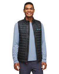 The Cotopaxi Mens Capa Insulated Gilet in Cotopaxi Black