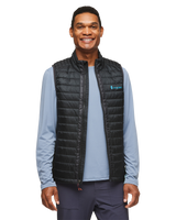 The Cotopaxi Mens Capa Insulated Gilet in Cotopaxi Black