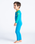 The C-Skins Boys C-Kid Baby Wetsuit in Cyan, Green & Aurora Yellow