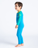 The C-Skins Boys C-Kid Baby Wetsuit in Cyan, Green & Aurora Yellow