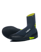 The C-Skins Legend 3.5mm Round Toe Wetsuit Boots in Graphite, Flash Green & Black