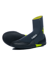 The C-Skins Legend 3.5mm Round Toe Wetsuit Boots in Graphite, Flash Green & Black