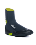 The C-Skins Legend 3.5mm Round Toe Wetsuit Boots in Graphite, Flash Green & Black