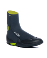 The C-Skins Legend 3.5mm Round Toe Wetsuit Boots in Graphite, Flash Green & Black