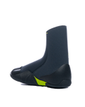 The C-Skins Legend 3.5mm Round Toe Wetsuit Boots in Graphite, Flash Green & Black