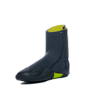 The C-Skins Legend Junior 3.5mm Zipped Round Toe Wetsuit Boots in Graphite, Flash Green & Black