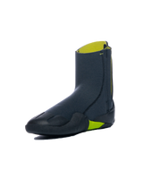 The C-Skins Legend Junior 3.5mm Zipped Round Toe Wetsuit Boots in Graphite, Flash Green & Black