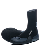 Legend 5mm Round Toe Wetsuit Boots in Black & Charcoal