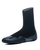 Legend 5mm Round Toe Wetsuit Boots in Black & Charcoal