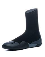 Legend 5mm Round Toe Wetsuit Boots in Black & Charcoal