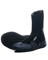 Legend 5mm Zipped Round Toe Wetsuit Boots in Black & Charcoal