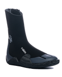 Legend 5mm Zipped Round Toe Wetsuit Boots in Black & Charcoal