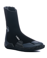 Legend 5mm Zipped Round Toe Wetsuit Boots in Black & Charcoal