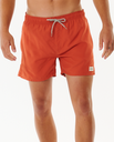 The Rip Curl Mens Offset Volley Shorts in Spiced Rum