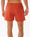 The Rip Curl Mens Offset Volley Shorts in Spiced Rum