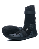 Session 5mm Round Toe Wetsuit Boots in Black & Charcoal