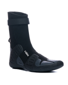 Session 5mm Round Toe Wetsuit Boots in Black & Charcoal