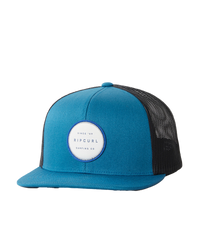 The Rip Curl Mens Routine Trucker Cap in Deep Ocean