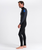 The C-Skins Mens Element 3/2mm Back Zip Wetsuit (2022) in Black, Anthracite & Cyan