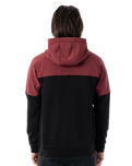 The Rip Curl Mens Anti-Series Viral Zip Fleece Jacket in Maroon