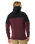 Anti-Series Viral Zip Fleece Jacket in Maroon