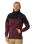 Anti-Series Viral Zip Fleece Jacket in Maroon