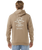 The Rip Curl Mens Search Icon Hoodie in Sand Dune