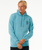 The Rip Curl Mens Search Icon Hoodie in Dusty Blue