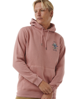 The Rip Curl Mens Search Icon Hoodie in Mushroom