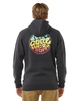 The Rip Curl Mens Wetsuit Icon Hoodie in Washed Black