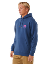 Wetsuit Icon Hoodie in Washed Navy