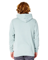 The Rip Curl Mens Stapler Hoodie in Vintage Blue