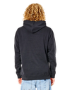 The Rip Curl Mens Stapler Hoodie (2022) in Black