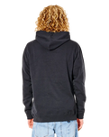 The Rip Curl Mens Stapler Hoodie (2022) in Black