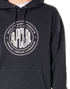 The Rip Curl Mens Stapler Hoodie (2022) in Black