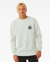 The Rip Curl Mens Wetsuit Icon Sweatshirt in Mint