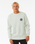 The Rip Curl Mens Wetsuit Icon Sweatshirt in Mint