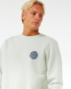 The Rip Curl Mens Wetsuit Icon Sweatshirt in Mint