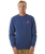 The Rip Curl Mens Wetsuit Icon Sweatshirt in Washed Navy