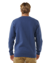 The Rip Curl Mens Wetsuit Icon Sweatshirt in Washed Navy