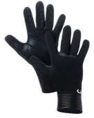 The C-Skins Wired 3mm Wetsuit Gloves in Black