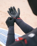 The C-Skins Wired 3mm Wetsuit Gloves in Black