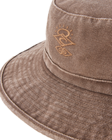 The Rip Curl Mens Searchers Mid Brim Hat in Chocolate