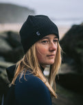 Storm Chaser Beanie in Black