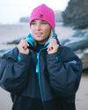 Storm Chaser Beanie in Pink